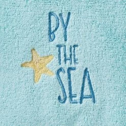 2pk Ocean Watercolor Hand Towel Blue - SKL Home