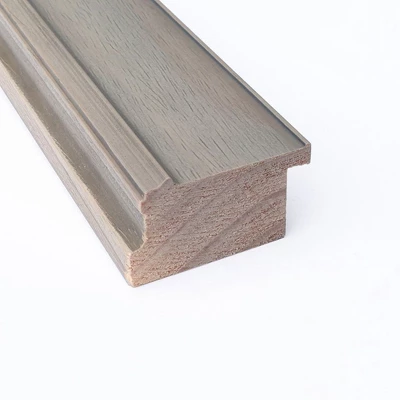 Amanti Art Greywash Petite Bevel Wood Bathroom Wall Mirror 27.5 X 21.5 In. - Image 2