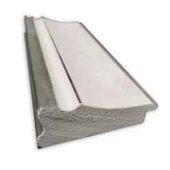 31" X 31" Non-Beveled Trio White Wash Silver Bathroom Wall Mirror - Amanti Art