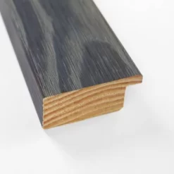 31" X 25" Non-Beveled Woodridge Rustic Gray Wood Bathroom Wall Mirror - Amanti Art