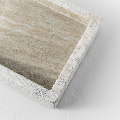 Marble Tray White - Casaluna™ - Image 3
