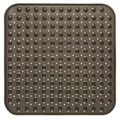 Stall Size Bubble Look Vinyl Bath Mat 21in X 21in By Carnation Home Fashions