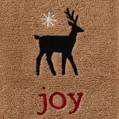 2pc Cozy Home Hand Towel Set Taupe - SKL Home