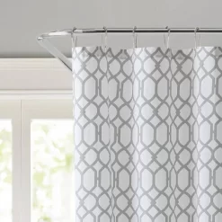 Shore Town Trellis Shower Curtain Gray - Tommy Bahama