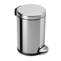 Simplehuman 4.5L Round Step Trash Can