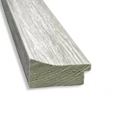 22" X 28" Non-Beveled Dove Narrow Bathroom Wall Mirror Gray Wash - Amanti Art