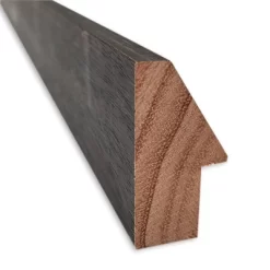 Hardwood Wedge Framed Bathroom Vanity Wall Mirror - Amanti Art