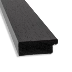 32" X 26" Non-Beveled Narrow Bathroom Wall Mirror Espresso Brown - Amanti Art