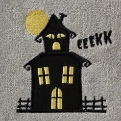 2pc EEKK House Hand Towel Gray - SKL Home