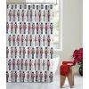 Kate Aurora Holiday Living Christmas Nutcrackers Fabric Shower Curtain