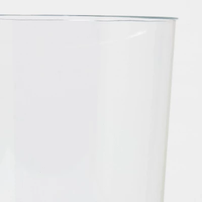 Solid Bathroom Wastebasket Clear - Room Essentials™ - Image 3