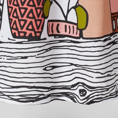 Plants Print Shower Curtain Green - Room Essentials™ - Image 3