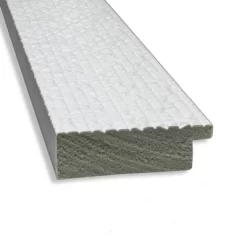 41" X 29" Non-Beveled Mosaic Bathroom Wall Mirror White - Amanti Art