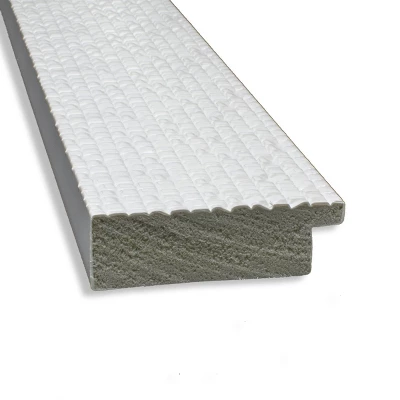 33" X 27" Non-Beveled Mosaic Bathroom Wall Mirror White - Amanti Art