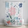Summer Flower Shower Curtain - Allure Home Creations