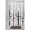 Forest Shower Curtains White/Brown - IDESIGN