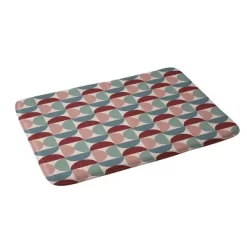 Color Poems Memory Foam Bath Mat Cream - Deny Designs