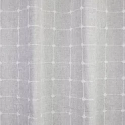 Windowpane Texture Shower Curtain Natural - SKL Home