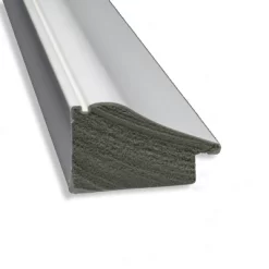 22" X 28" Non-Beveled Vanity White Narrow Bathroom Wall Mirror - Amanti Art