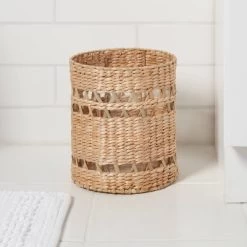 Woven Waste Can Natural - Threshold™