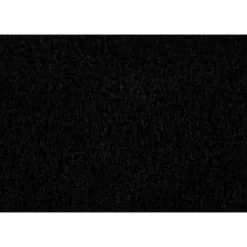 4pc Serendipity Shaggy Nylon Washable Bathroom Rug Set Black - Garland Rug