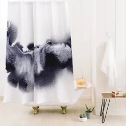 Georgiana Paraschiv MF12 Shower Curtain Brown - Deny Designs