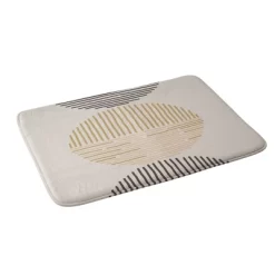 Urban Wild Studio One Last Swim Heavy Memory Foam Bath Mat Brown - Deny Designs