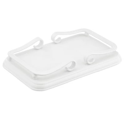 MDesign Metal Guest Disposable Paper Hand Towel Storage - Image 9