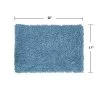 Fantasia Bath Rug Collection Cotton Shaggy Pattern Tufted Bath Rug - Home Weavers