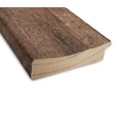 24" X 30" Non-Beveled Owl Wood Bathroom Wall Mirror Brown - Amanti Art