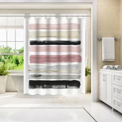 Americanflat 71" X 74" Shower Curtain Style 3 By PI Creative Art - Available In Variety Of Styles
