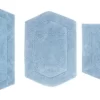 Waterford Collection Cotton Tufted Set Of 3 Bath Rug Set - Home Weavers